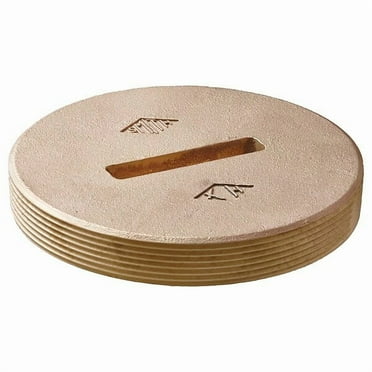 Jay R. Smith Manufacturing Floor Cleanout,3/4 in. H,Nickel Bronze 4810 ...