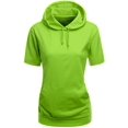 thumbnail image 1 of FashionOutfit Women's High Quality Cotton Zip Up Hoodie T-Shirt, 1 of 4