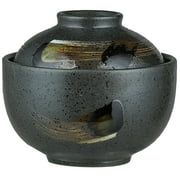 Miso Soup Bowl Ceramic Soup Bowl with Lid Japanese Bowl Kitchen Tableware