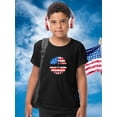 thumbnail image 2 of Patriotic Sunflower Usa T-Shirt Juniors -Image by Shutterstock,  Small, 2 of 4