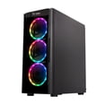 thumbnail image 2 of Gabinete Gamer Stylos XZEAL XZ110 RGB Cristal Templado Negro 4 ventiladores XZCGB12B, 2 of 6