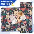 thumbnail image 4 of French Bulldog Dog and Pioneer Flower Toddler Nap Mats for Kids Preschool,Sleeping Mat Bag or Kids,Toddler Sleeping Bag,Toddler Nap Mat or Daycare, 4 of 6