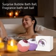 thumbnail image 5 of Bubble Bath Toys, 4 in Round, Wubble Bubble Ball, Dried Botanical Topping, Blue Christmas Ornaments, Holiday Gifting, 1 Pc, 5 of 8