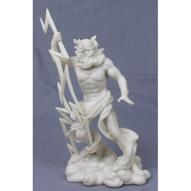 10 5 Inch Greek God Zeus With Lightning Bolt Statue Figurine Walmart Com Walmart Com 10 5 Inch Greek God Zeus With Lightning Bolt Statue Figurine Walmart Com Walmart Com