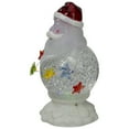 thumbnail image 4 of Northlight 8" Battery Operated LED Santa Claus Christmas Table Top Glittering Snow Dome, 4 of 5