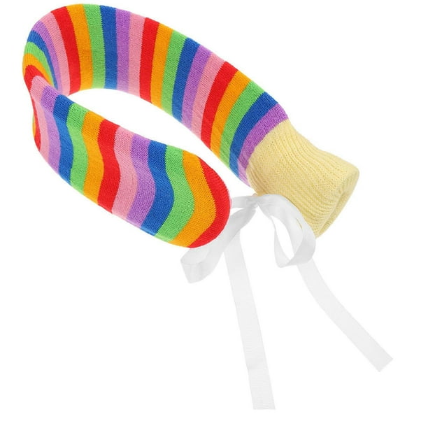 Hot Water Bag For Women Strip Design Outdoor Activities People With Back Multi Colored Rainbow 22 4×3 7×2 2in 1Pack