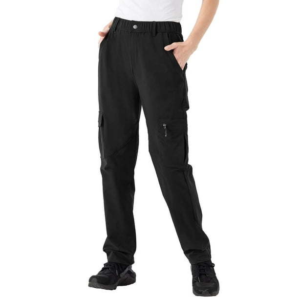 Pantalones cargo de senderismo Rdruko para mujer, ligeros y resistentes al agua