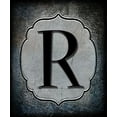 thumbnail image 2 of LightBoxJournal 26x30 Gold Ornate Wood Framed with Double Matting Museum Art Print Titled - Letter R, 2 of 4