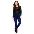 thumbnail image 2 of Blusa Ilusión 81223 negro CH, 2 of 4