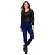 thumbnail image 2 of Blusa Ilusión 81223 negro M, 2 of 4