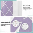 thumbnail image 4 of Blackout Curtains Window Curtain for Bedroom Living Room 1 Panel 82"x42" Purple Block, 4 of 8