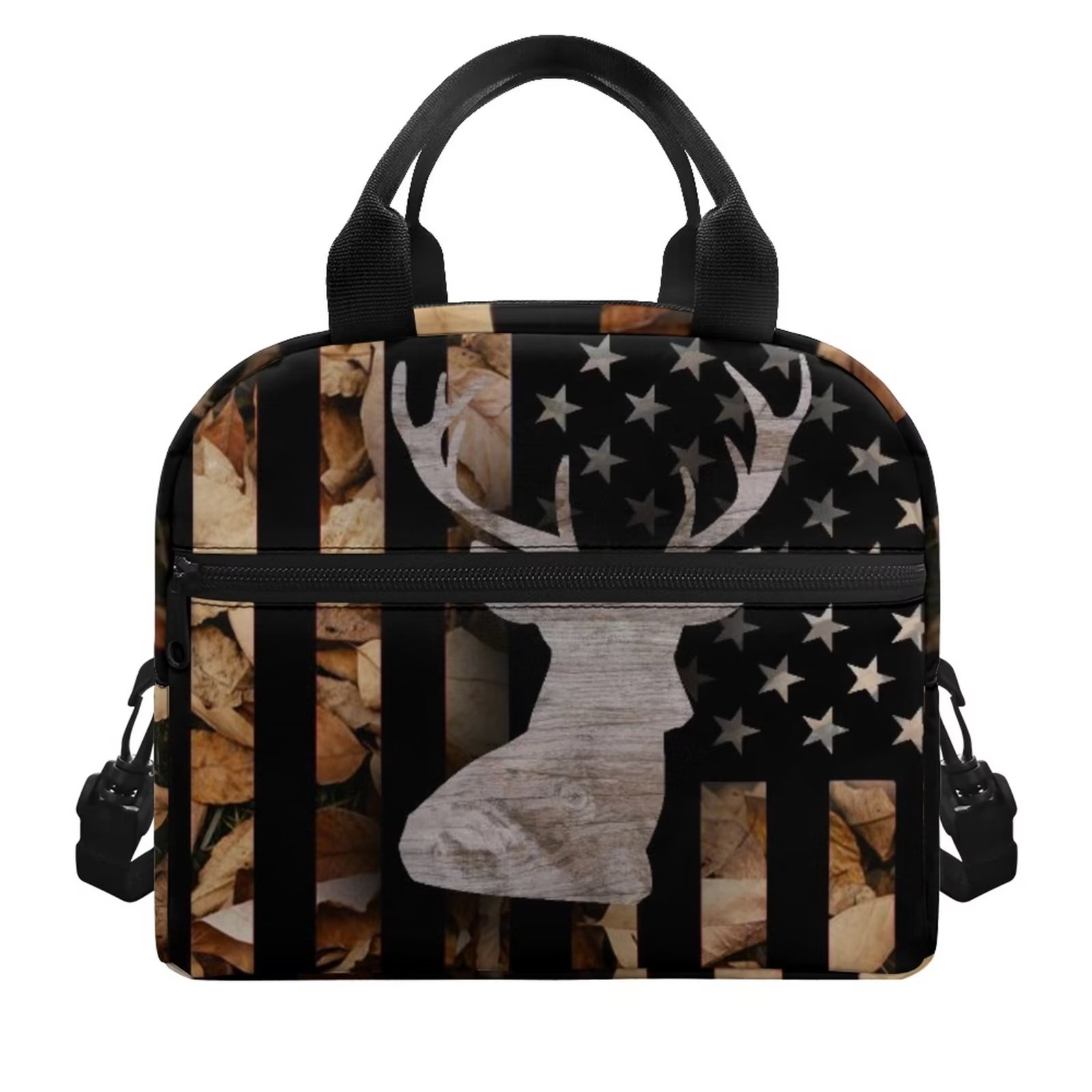 Pzuqiu Elementary Lunch Bag for Kids Boys Baseball Print Lightweight