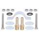 thumbnail image 4 of Universal Engine Oil Cooler Cooling Radiator Fit for 125CC?250CC Motorcycles ATV Dirt Bike, 4 of 5