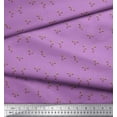 thumbnail image 2 of Soimoi Polyester Crepe Fabric Yacht & Anchor Hook Nautical Print Fabric by The Yard 52 Inch Wide, 2 of 3