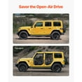 thumbnail image 2 of KFFKFF Jeep Framework Doors, Quad-Door, Exploration Design Jeep Cylinder Door with Robust Hinges & Original Equipment Latch, Jeep Entrances with Cushioned Pads & Hardened Steel Cylinder, 2 of 9