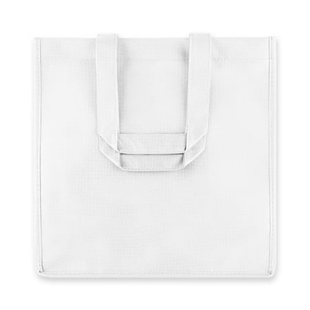 - 6 Bottle White Non Woven Tote by True