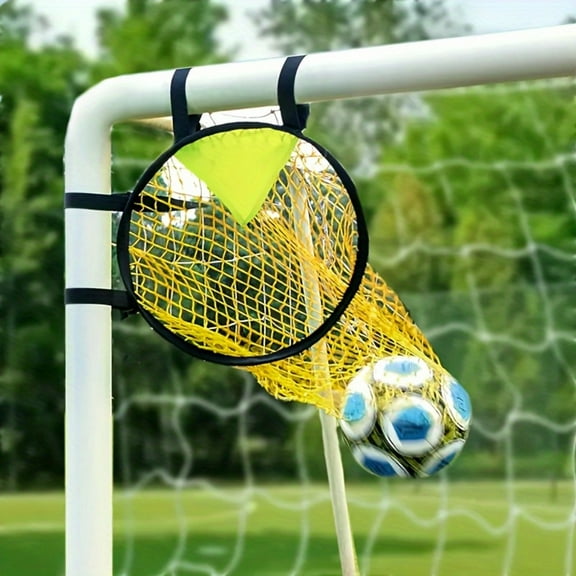 Adjustable & Foldable Soccer Training Net, Portable Football Goal For Shooting Practice, Target Training Equipment For Backyard, Park Drills