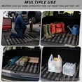 thumbnail image 3 of HUISEFOR Black American Flag Car Trunk Mat Non-Slip All Weather Trunk Protection Cargo Liner Anti-Scratch Full Protection Universal Fit for Most Vehicle, 3 of 7
