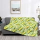 thumbnail image 2 of Balery Fresh Sweet Corn Manta de Franela con Dibujo, Lujo Ultra Suave y Cálido, Antipelusa y Resistente a las Arrugas para Cama, Sofá, Camping -80"x60", 2 of 6
