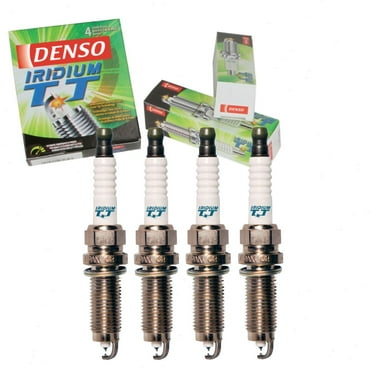 4 pc DENSO Iridium TT Spark Plugs compatible with Nissan Rogue 2.5L L4 2014-2016