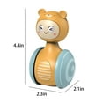 thumbnail image 3 of Baby Tumbler Crawling Toy – Interactive Learning Development Toy with Light & Sound for Infants and Toddlers, Musical Early Education Toy, 3 of 5