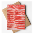 thumbnail image 1 of Pork Mutton Fat Meat Food Texture Greeting Cards You are Invited Invitations, 1 of 3