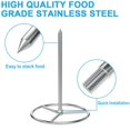 thumbnail image 4 of Soporte vertical para pavo TAILGRILLER de acero inoxidable con pincho, 4 of 8