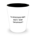 thumbnail image 2 of I'm A Registered Nurse. What's Your Superpower Shot Glass, Registered Nurse Cera, 2 of 2