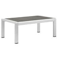 thumbnail image 5 of Ergode Shore 4 Piece Outdoor Patio Aluminum Sectional Sofa Set - Silver Gray, 5 of 5