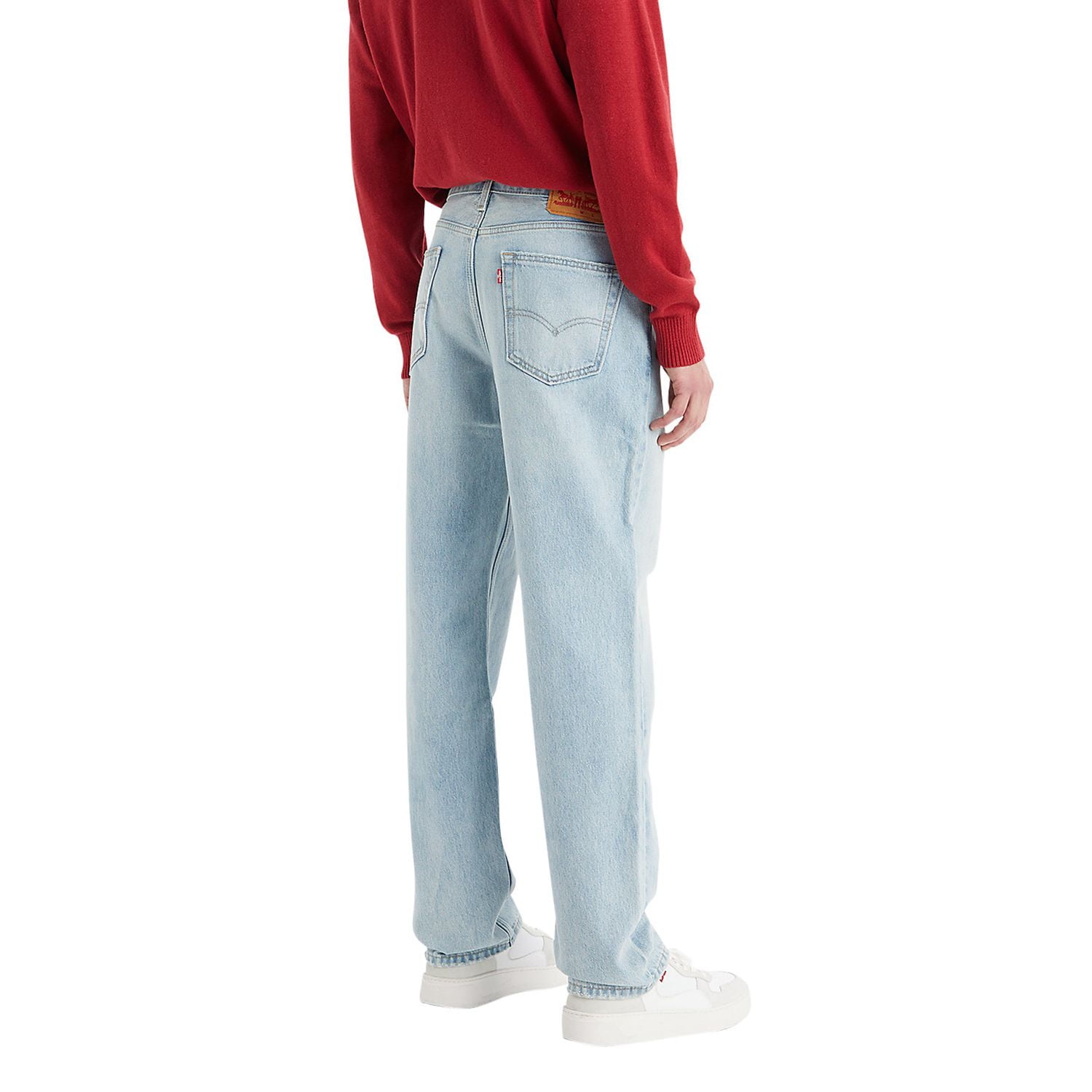 Levi s Men s 550 Relaxed Fit Jeans 100 Cotton Denim Non Stretch Tapered Leg 5 Pocket Styling Online Exclusive Walmart