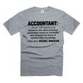 thumbnail image 5 of Mens Accountant T-shirt Accountant Definition T-Shirt Funny Accountant Gifts CPA Shirt (Small Black), 5 of 6