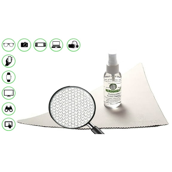 professional screen cleaner kit for cellphones, laptops, flat panel tv,  monitors and cameras