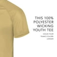 thumbnail image 3 of Augusta sportswear Boy's Attain Wicking Two Button Baseball Jersey, 3 of 7