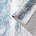 thumbnail image 5 of BERTHMEER 8'x10' Large Stripe Area Rugs Modern Abstract Rugs for Living Room Bedroom Dining Room Farmhouse Machine Washable Non-slip, Blue, 5 of 9
