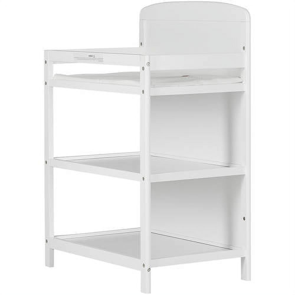 Dream On Me Anna 4-in-1 Full Size Crib and Changing Table, White - image 3 of 10