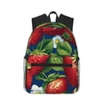 thumbnail image 2 of Goofa Strawberry2 Print Casual Backpack for Women Men,Waterproof High School Bookbag,Lightweight Travel Daypack,Classic College Backpack,Laptob Backpack, 2 of 6