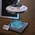 thumbnail image 2 of Flying saucer Building block Alien Ship Spacecraft Astronaut Creative assembly ornament puzzle toy boy gift, 2 of 9