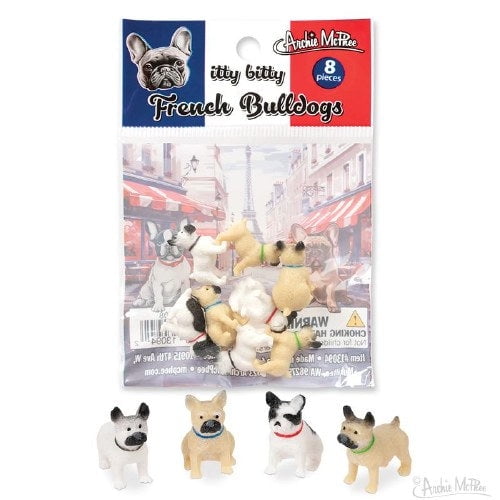 ITTY BITTY FRENCH BULLDOGS - 8 Piece Assortment Bag