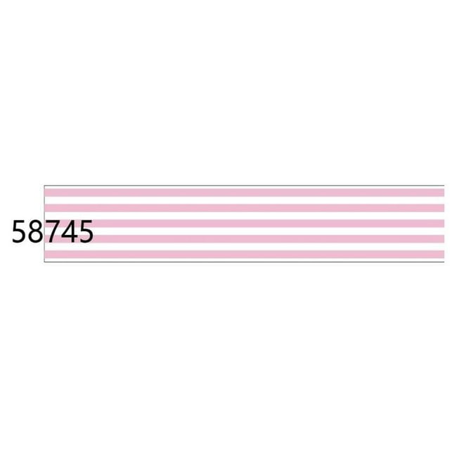 Beautiful Stripe Pattern Printed Grosgrain Ribbon for Hairbows DIY 10yards Craft Gift Packing Decoration Jiayi