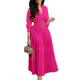 thumbnail image 6 of Spring and Summer Waist Cinching Elegant Solid Color Dress, 6 of 6