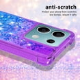thumbnail image 3 of Funda para Xiaomi Redmi Note 13 5G Transparente con Brillos Carcasa Protectora Antigolpes con Glitter Brillante, 3 of 5