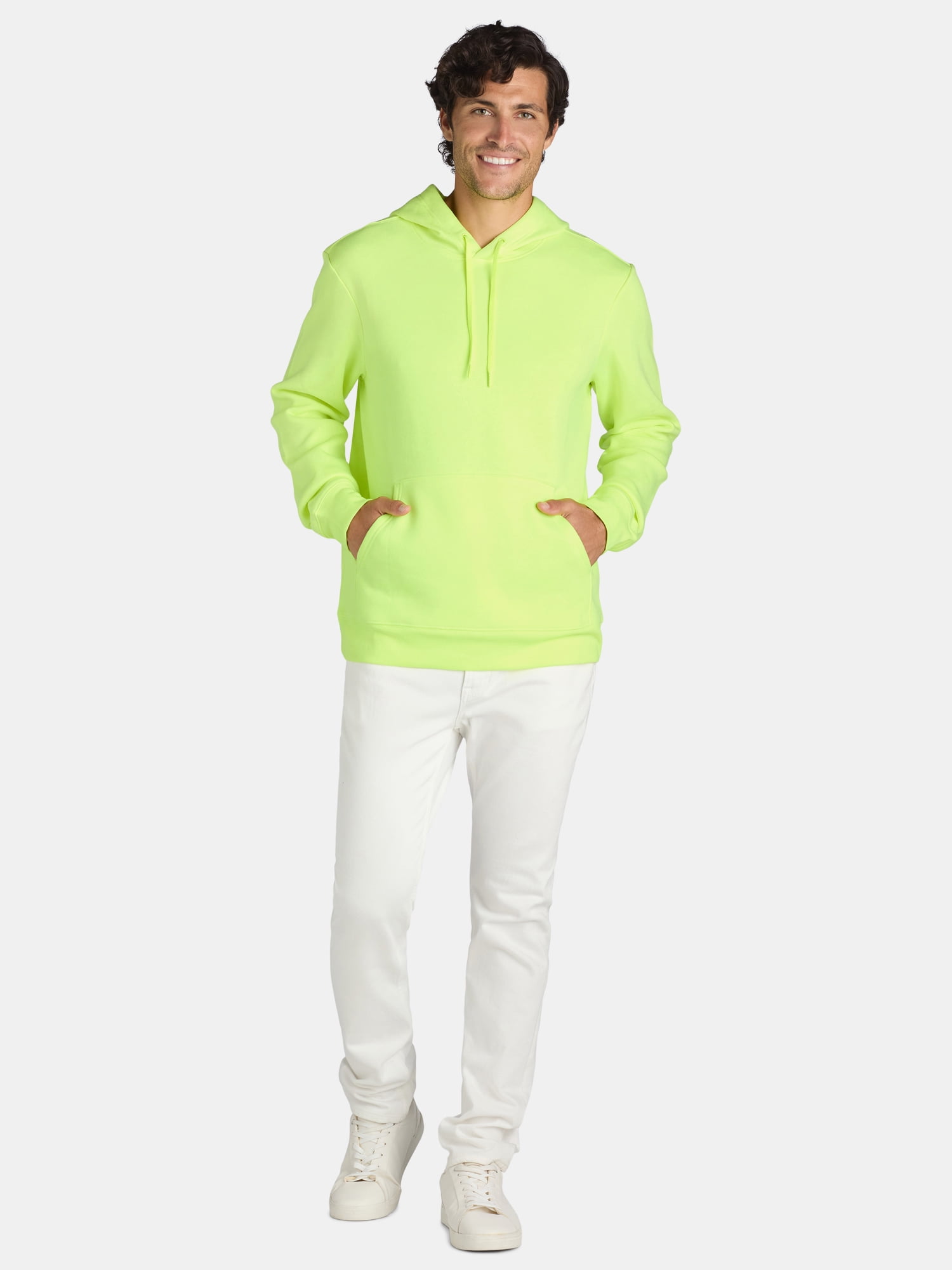 Athletic Works Men's and Big & Tall Men's Fleece Hoodie, Sizes XS-4XLT