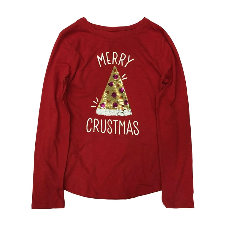 Merry Crustmas Pizza T-Shirt Merry Crustmas Pizza T-Shirt