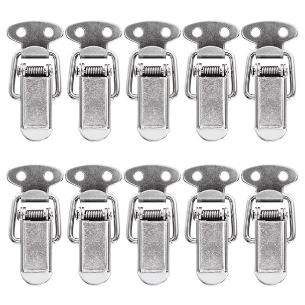 10 hebillas de resorte reforzadas y resistentes para uso industrial, accesorios para equipaje y equipos.