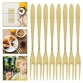 thumbnail image 2 of Mobutofu Salad Forks Golden Stainless Steel 10Pcs 5.4In, 2 of 7