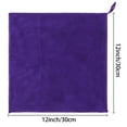 thumbnail image 3 of Unique Bargains Microfiber Thick Absorbent Dishwashing Kitchen Towels 12" x 12" Purple, 3 of 6