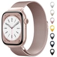 thumbnail image 1 of Correa de reloj OULUOQI de malla de acero inoxidable Apple 38-49 mm, 1 of 8