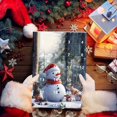 thumbnail image 6 of Countdown Sets 2024 Christmas Holiday Advent Calendar Snowman Hanging Ornament 2D Ornament Set for Home Decoration, 6 of 8