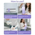 thumbnail image 4 of Momfree 22oz Portable Breast Milk Cooler for Breastmilk Storage, Liquid Gold Saver 360° Cooling Keeps Milk Fresh for 24 Hours, Larger Capacity Breastmilk Chiller with 2pcs Bottles for Outdoor, 4 of 10