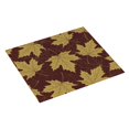 thumbnail image 2 of YFYANG Absorbent Dish Drying Mat for Kitchen, Reusable Brown Vintage Maple Leaf Texture Microfiber Dish Mat, 16 x 18 inch, 2 of 9